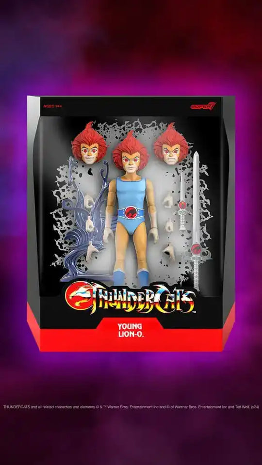 Thundercats Ultimates Actionfigur Young Lion-O 18 cm - Smalltinytoystore