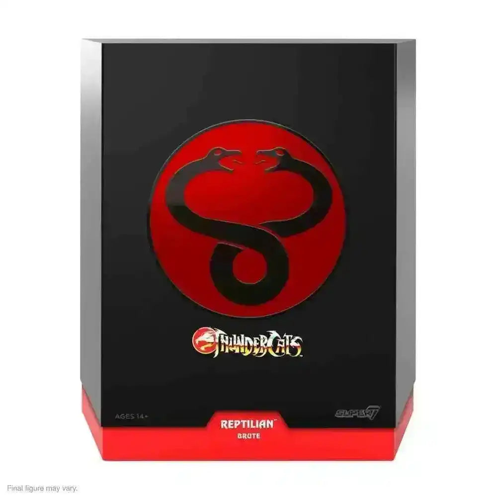 ThunderCats Ultimates Reptilian Brute Figurbox, schwarz-rot, Sammlerfigur bei Smalltinytoystore