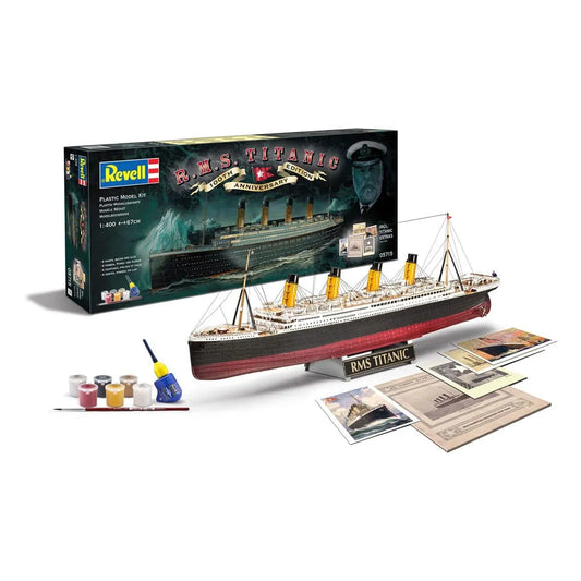 Titanic Modellbausatz Geschenkset 1/400 R.M.S. Titanic 100th Anniversary Edition 67 cm - Smalltinytoystore