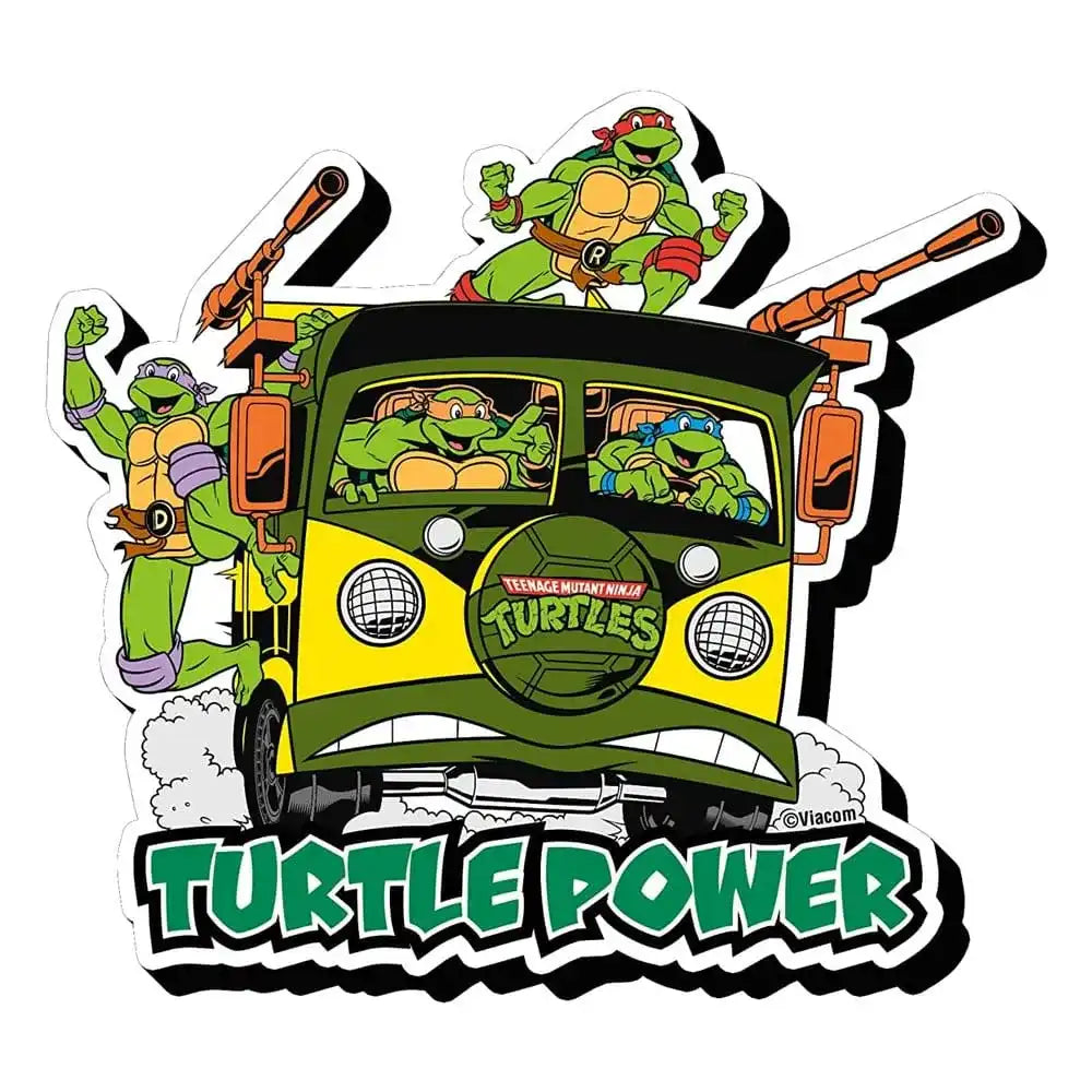 TMNT: Van Funky Chunky Magnet - Smalltinytoystore