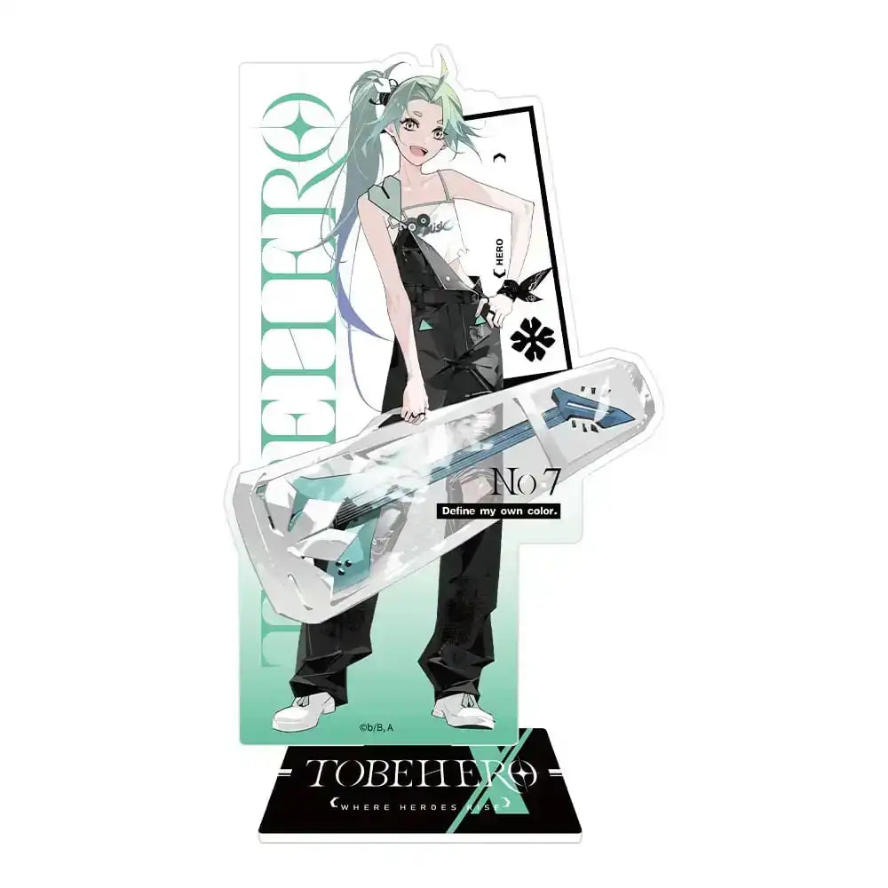 To Be Hero X Acryl-Aufsteller Hero Show Series Lucky Cyan 17 cm - Smalltinytoystore