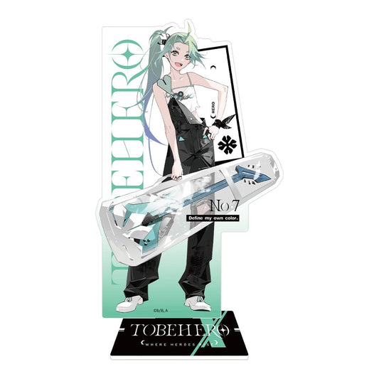 To Be Hero X Acryl-Aufsteller Hero Show Series Lucky Cyan 17 cm - Smalltinytoystore