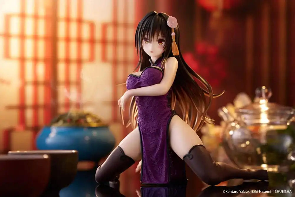 To Love Ru Darkness Desktop Cute PVC Statue Yui Kotegawa (Chinese Dress Ver.) 13 cm - Smalltinytoystore