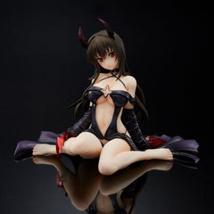 To Love-Ru Darkness PVC Statue 1/6 Yui Kotegawa Darkness Ver. Renewal Package Edition 16 cm - Smalltinytoystore