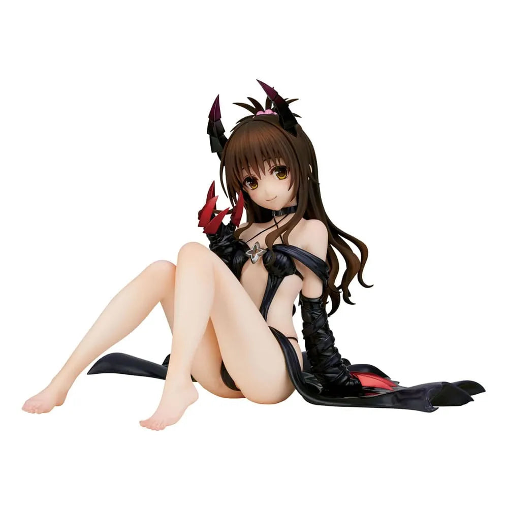 To Love-Ru Darkness PVC Statue 1/6 Yuuki Mikan Darkness Ver. Renewal Package Edition 15 cm - Smalltinytoystore