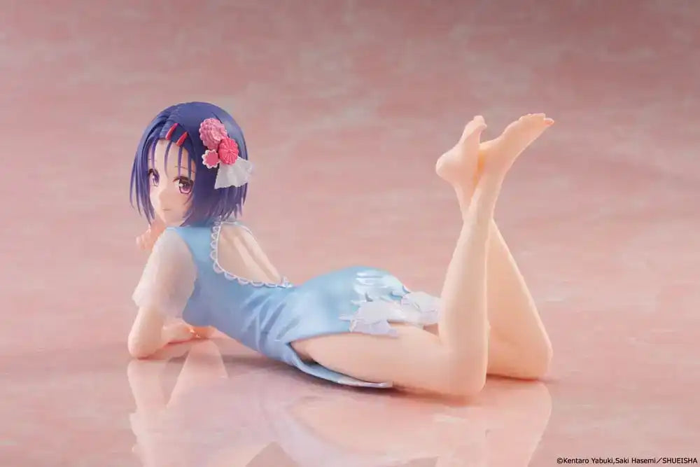 To Love-Ru Darkness PVC Statue Desktop Cute Figure Haruna Sairenji (China Dress Ver.) 13 cm