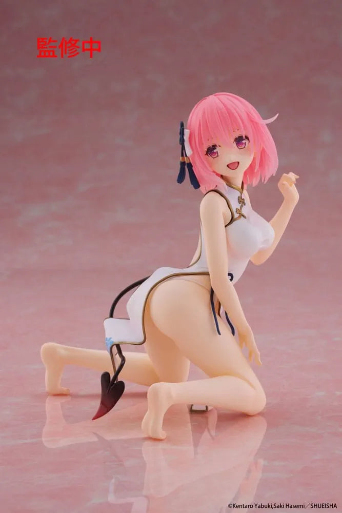 To Love Ru Darkness PVC Statue Desktop Cute Figure Momo (Chinese Dress Ver.) 13 cm - Smalltinytoystore