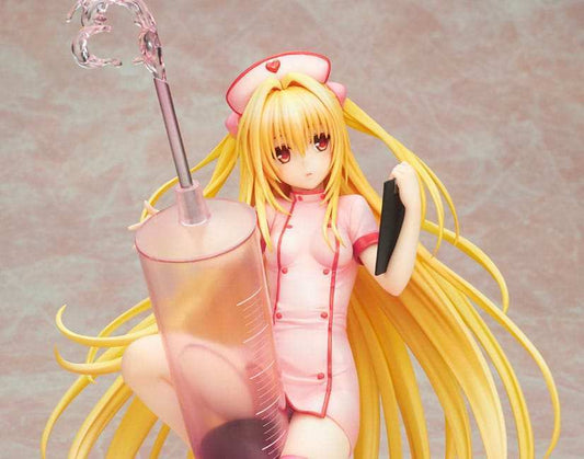 To Love-Ru Darkness Statue PVC 1/7 Golden Darkness Nurse Ver. 21 cm (re-run) - Smalltinytoystore