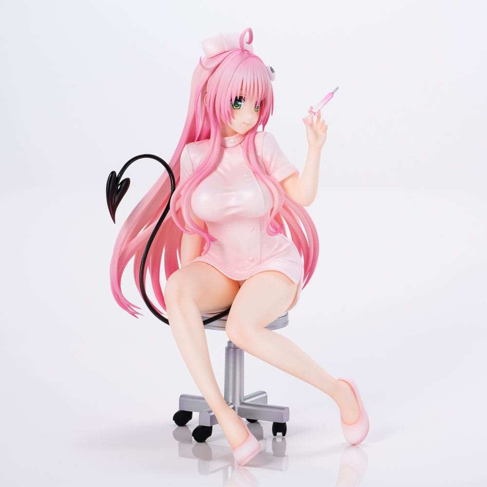 To Love-Ru Darkness Statue PVC Lara Satalin Deviluke Nurse Cos 26 cm - Smalltinytoystore