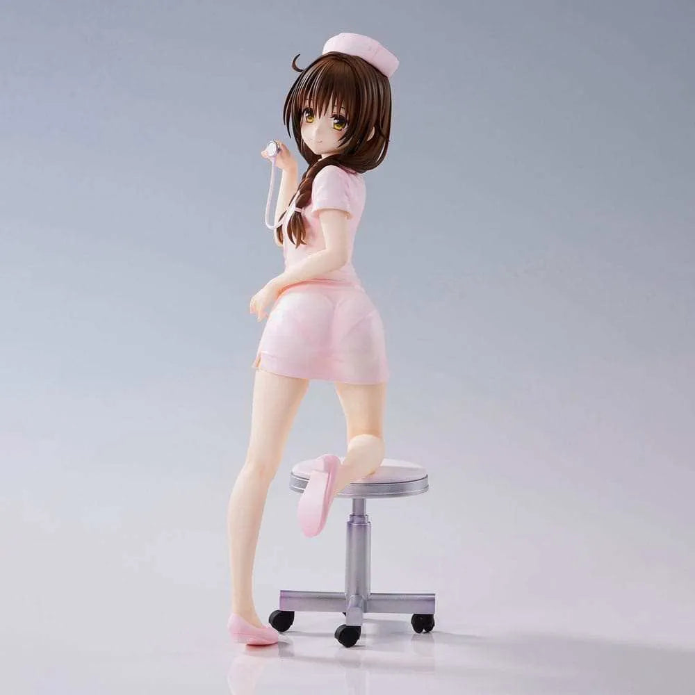 To Love-Ru Darkness Statue PVC Mikan Yuki Nurse Cos 25 cm - Smalltinytoystore
