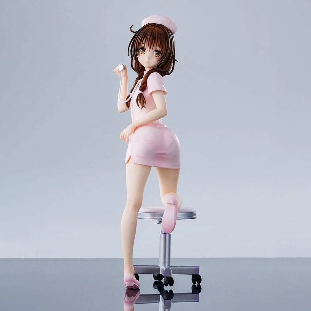 To Love-Ru Darkness Statue PVC Mikan Yuki Nurse Cos 25 cm - Smalltinytoystore