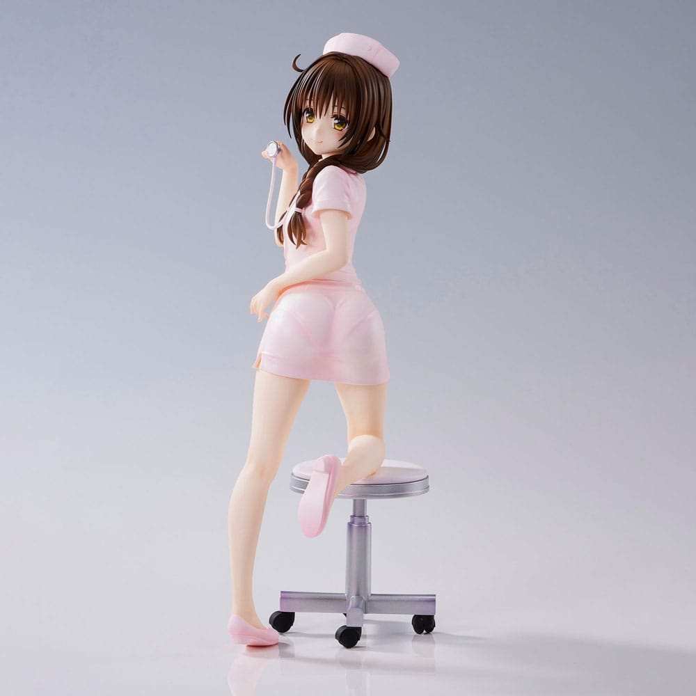 To Love-Ru Darkness Statue PVC Mikan Yuki Nurse Cos 25 cm - Smalltinytoystore