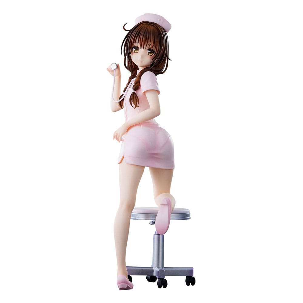 To Love-Ru Darkness Statue PVC Mikan Yuki Nurse Cos 25 cm - Smalltinytoystore