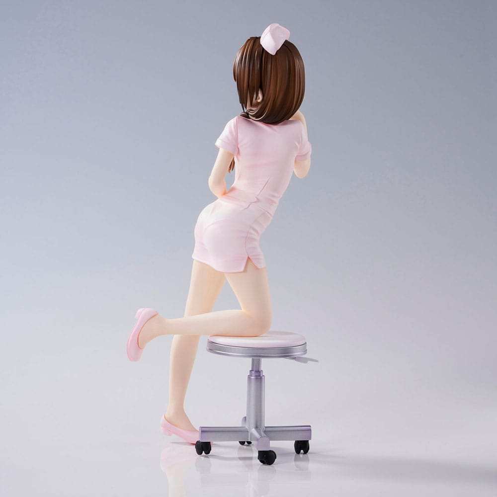 To Love-Ru Darkness Statue PVC Mikan Yuki Nurse Cos 25 cm - Smalltinytoystore