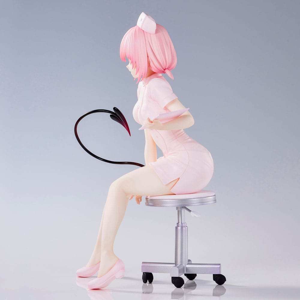 To Love-Ru Darkness Statue PVC Momo Belia Deviluke Nurse Cos 22 cm - Smalltinytoystore