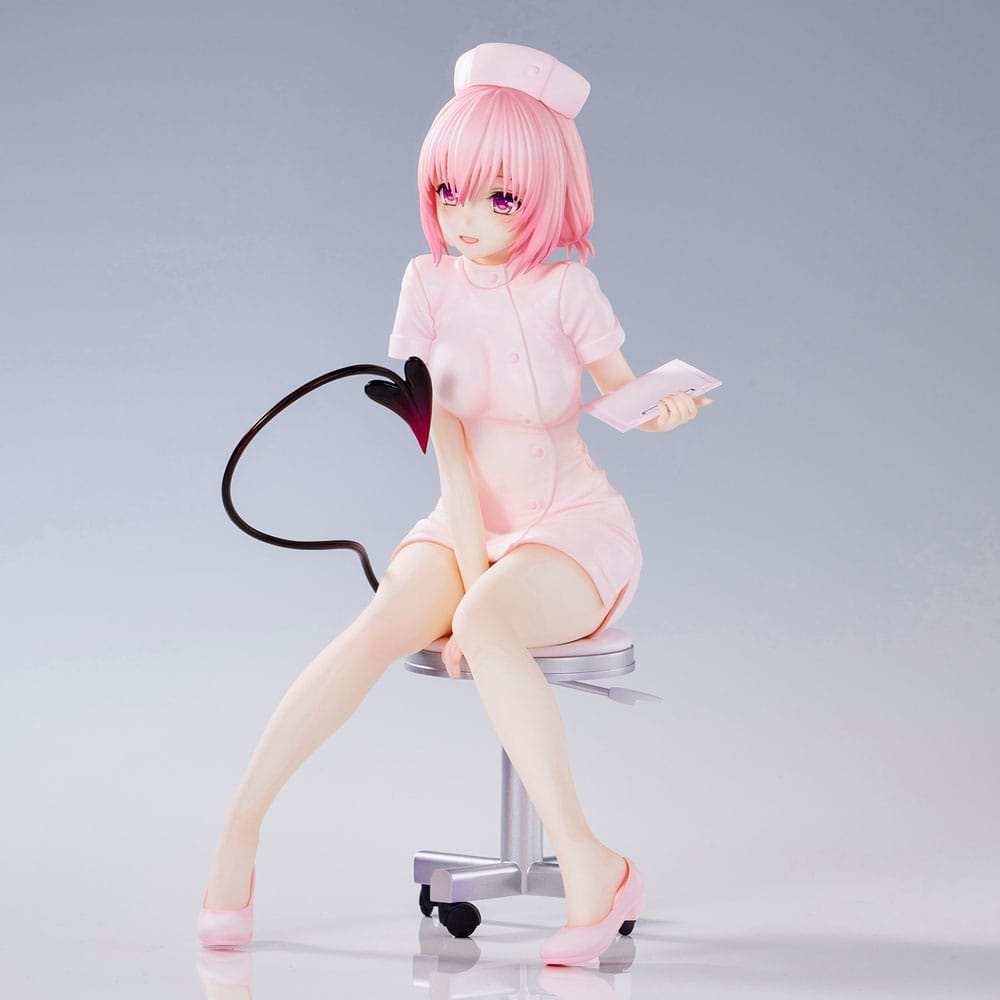 To Love-Ru Darkness Statue PVC Momo Belia Deviluke Nurse Cos 22 cm - Smalltinytoystore