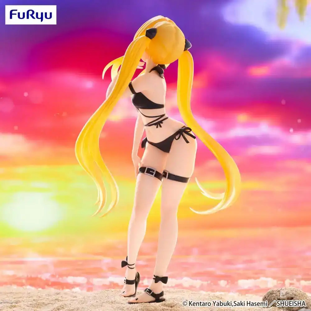 To Love Ru Darkness Trio-Try-iT PVC Statue Konjiki no Yami 19 cm - Smalltinytoystore
