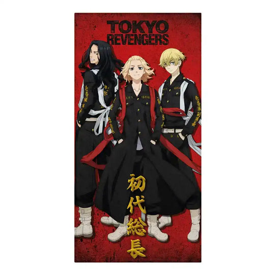 Tokyo Revengers Handtuch Tokyo Manji Gang 150 x 75 cm - Smalltinytoystore