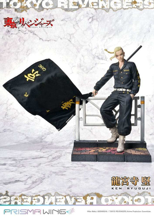Tokyo Revengers Prisma Wing PVC Statue 1/7 Ken Ryuguji 25 cm - Smalltinytoystore