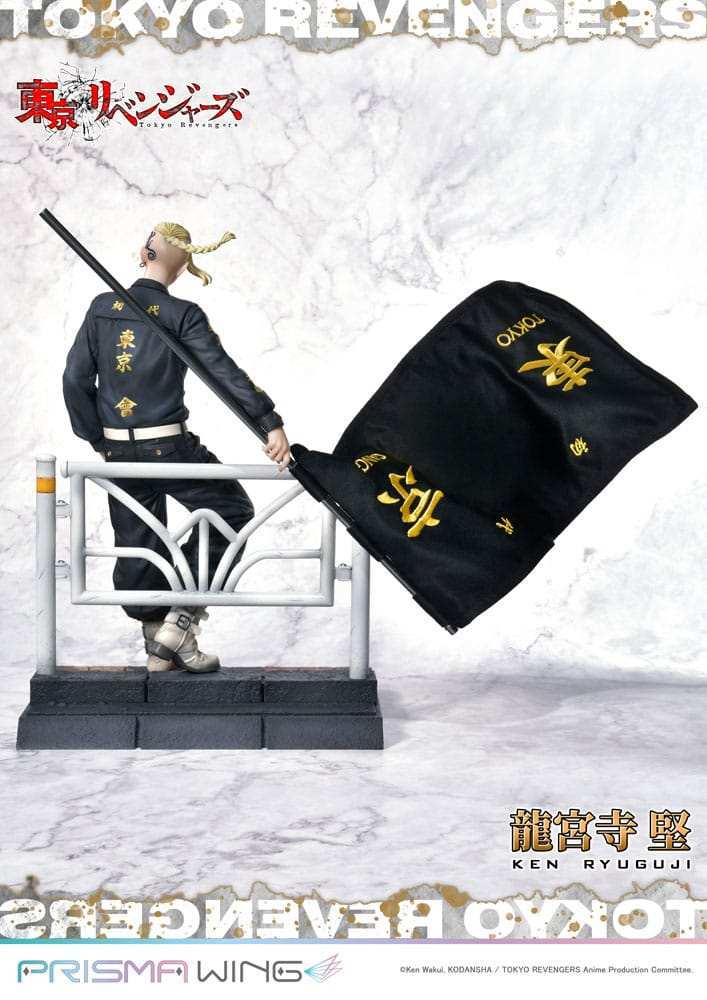 Tokyo Revengers Prisma Wing PVC Statue 1/7 Ken Ryuguji 25 cm - Smalltinytoystore