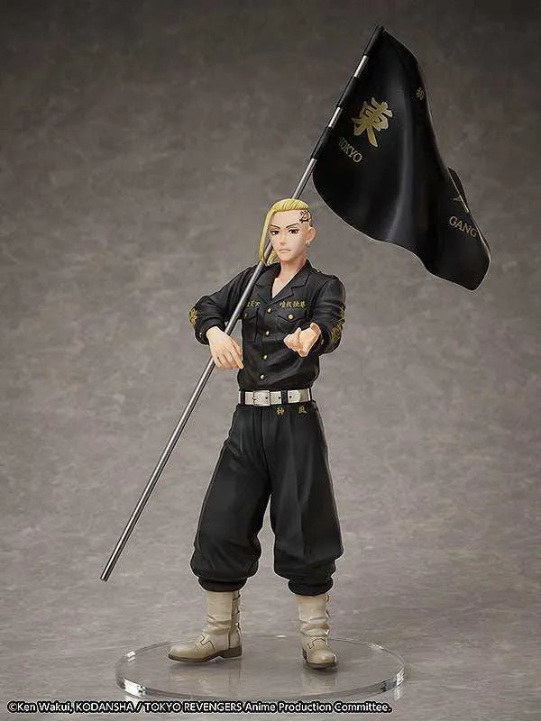 Tokyo Revengers PVC Statue & Ring Set 1/8 Ken Ryuguji 30 cm - Ringgröße 13 - Smalltinytoystore