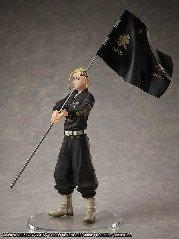 Tokyo Revengers PVC Statue & Ring Set 1/8 Ken Ryuguji 30 cm - Ringgröße 13 - Smalltinytoystore