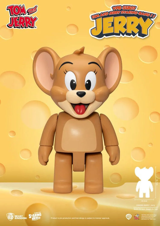 Tom & Jerry Syaking Bang PVC Figur Jerry 30 cm - Smalltinytoystore