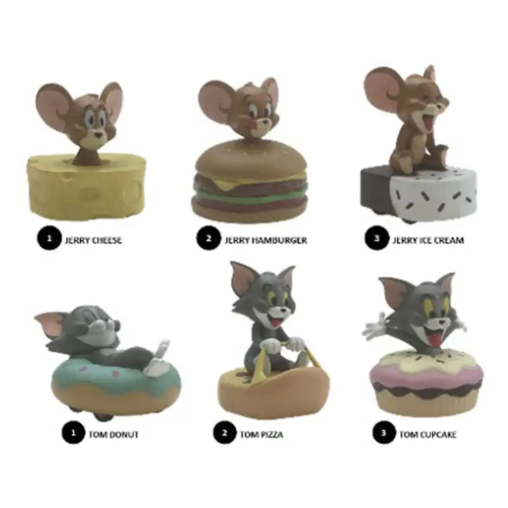 Tom & Jerry Zoom Hero Rückzug-Fahrzeuge mit Figuren Display (12) - Smalltinytoystore