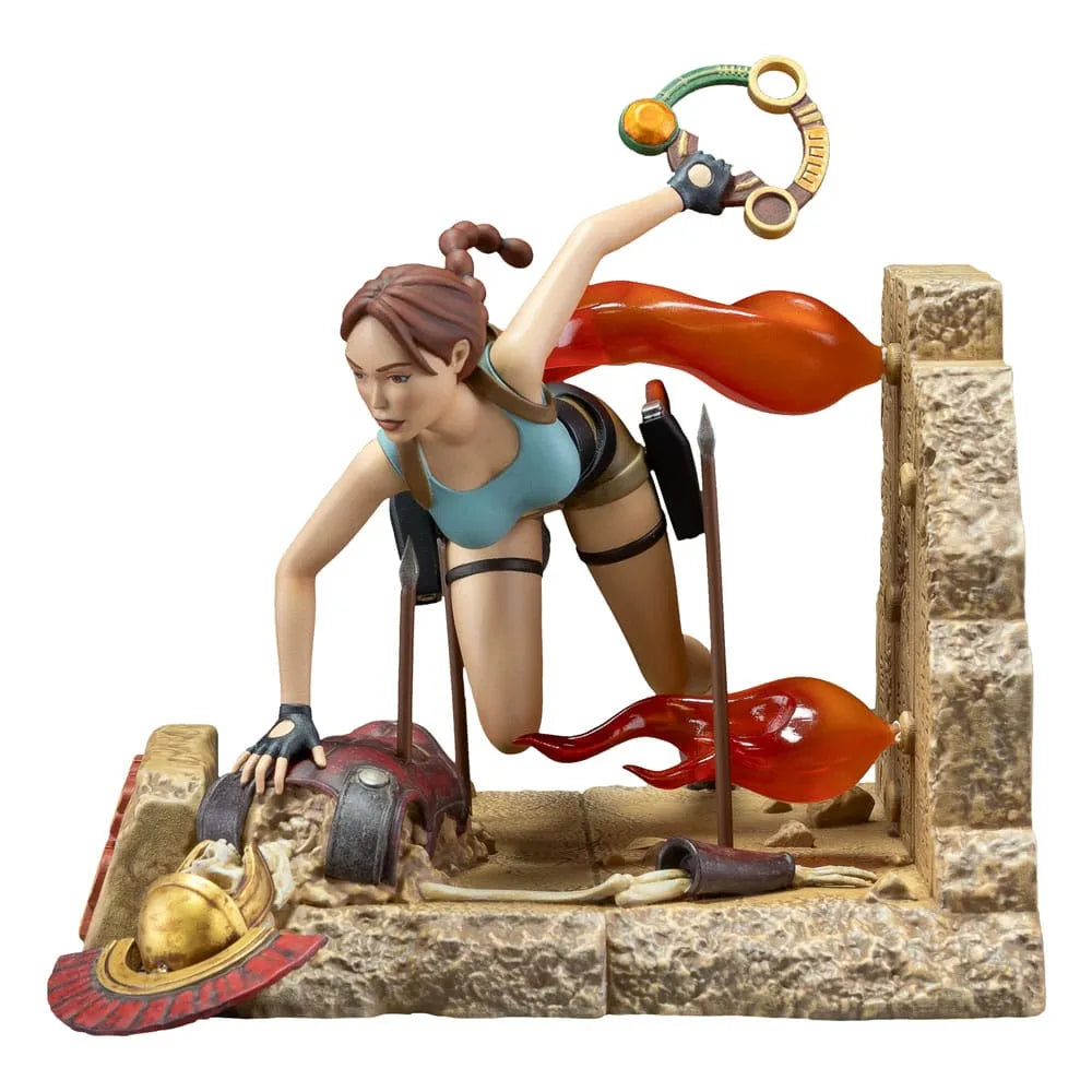 Tomb Raider 1996 PVC Statue Lara Croft Classic Era 17 cm - Smalltinytoystore