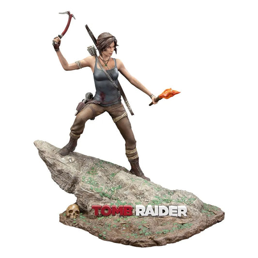 Tomb Raider PVC Statue Lara Croft Survivor Era 33 cm - Smalltinytoystore