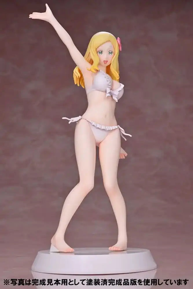 Tomo-chan Is a Girl! Summer Queens Assemble Heroines PVC Statue 1/8 Carol Olston Figure Kit Ver. 22 cm - Smalltinytoystore