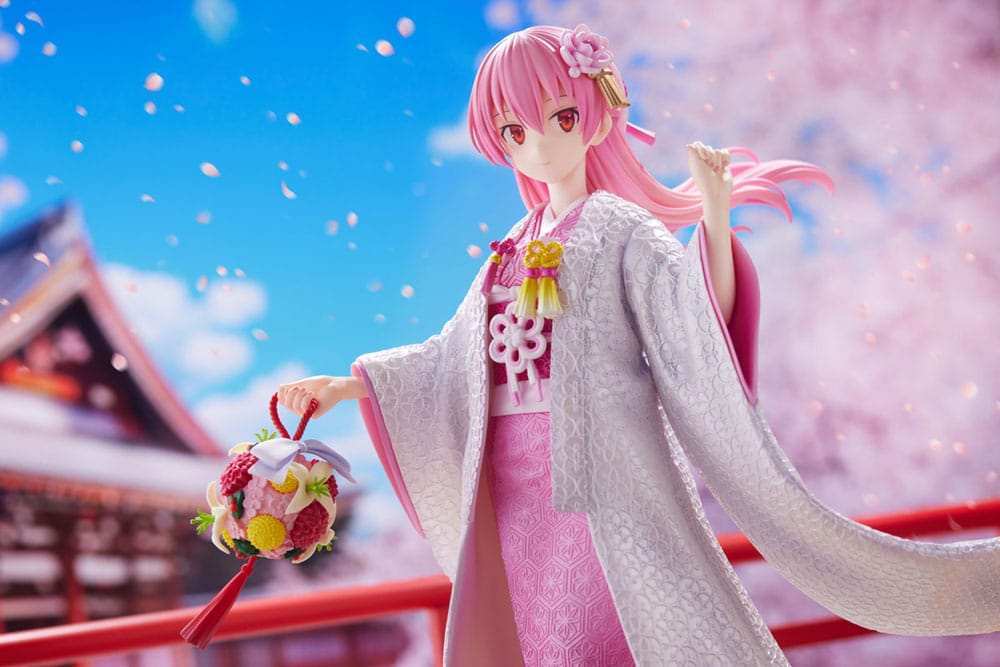 TONIKAWA: Over The Moon For You PVC Statue 1/7 Tsukasa Yuzaki Shiromuku 23 cm - Smalltinytoystore