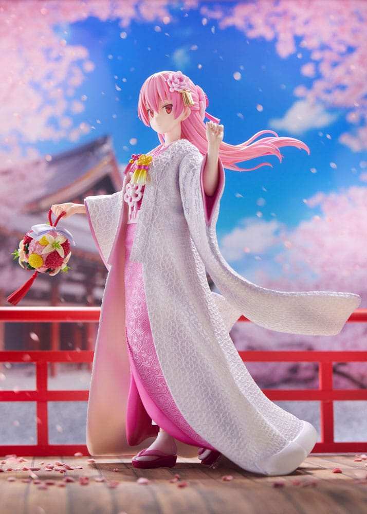 TONIKAWA: Over The Moon For You PVC Statue 1/7 Tsukasa Yuzaki Shiromuku 23 cm - Smalltinytoystore