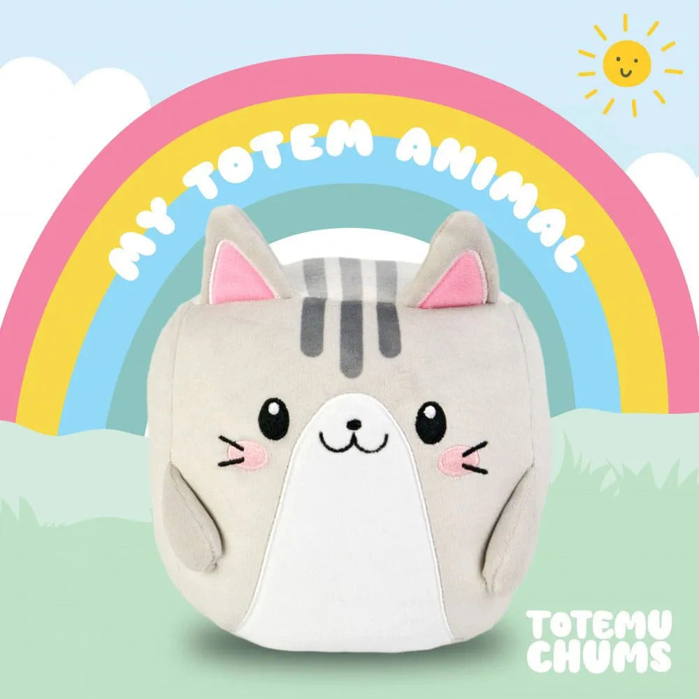 Totemu Chums Cute ´n´ Kawaii Plüschfigur Cat 19 cm - Smalltinytoystore