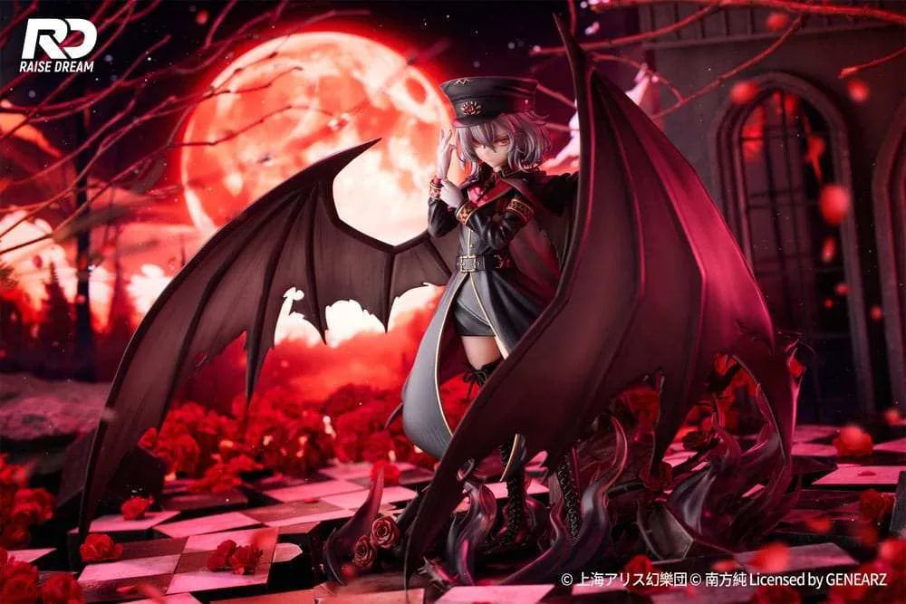 Touhou Project PVC Statue 1/6 Remilia Scarlet Military Uniform Ver. 24 cm - Smalltinytoystore