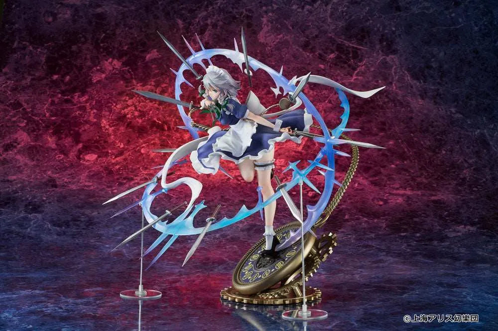 Touhou Project PVC Statue 1/7 Izayoi Sakuya illustration by TEDDY 32 cm - Smalltinytoystore