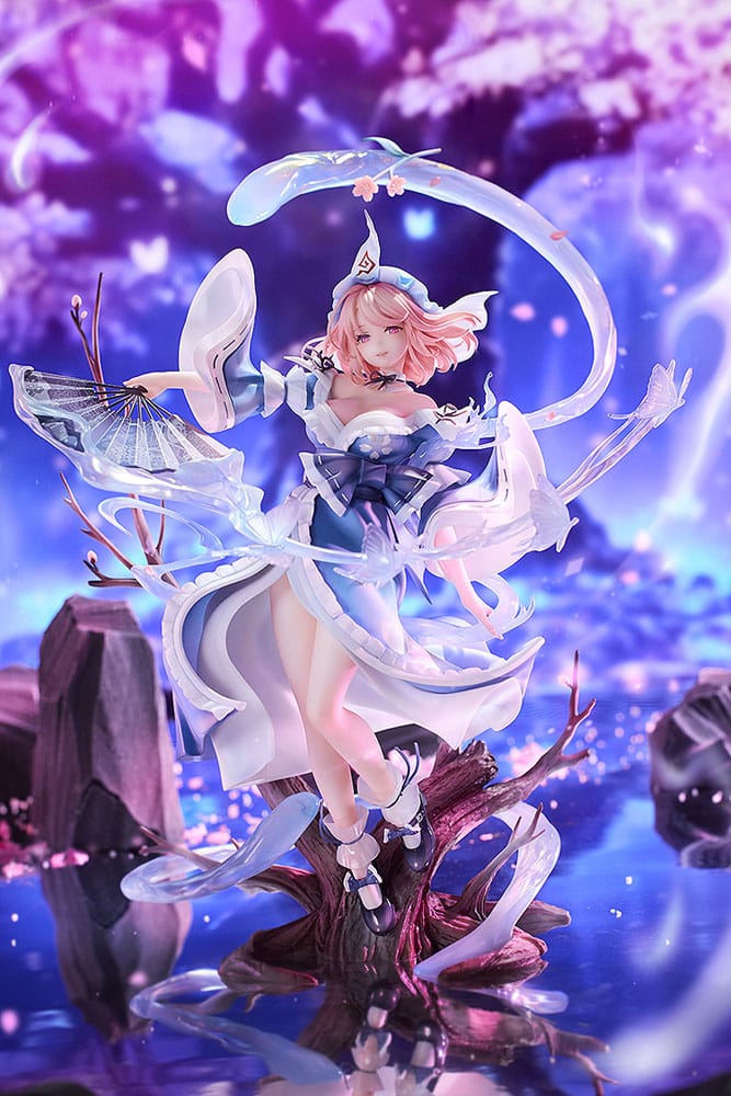 Touhou Project PVC Statue 1/7 Yuyuko Saigyouji: Natural-Born Ghost Ver. 30 cm - Smalltinytoystore