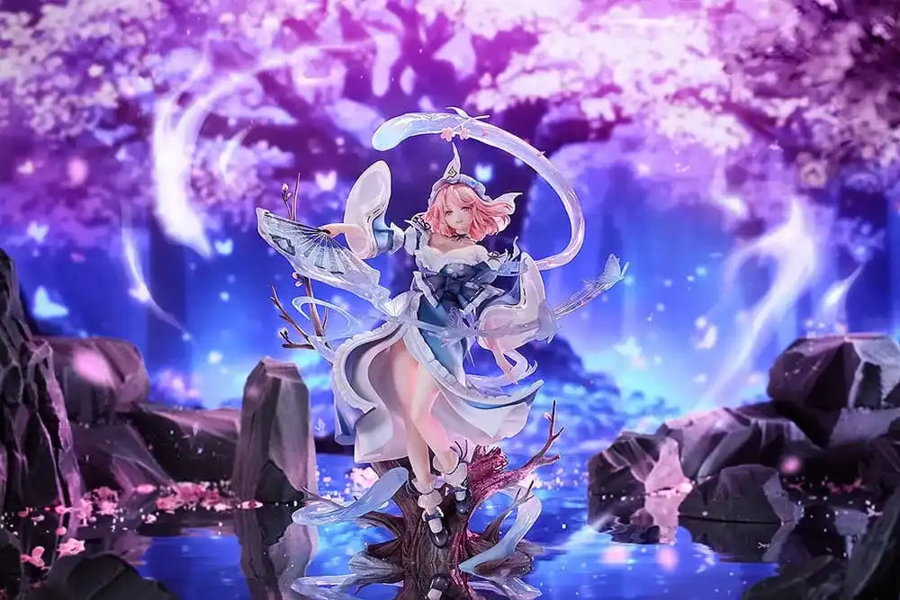 Touhou Project PVC Statue 1/7 Yuyuko Saigyouji: Natural-Born Ghost Ver. 30 cm - Smalltinytoystore