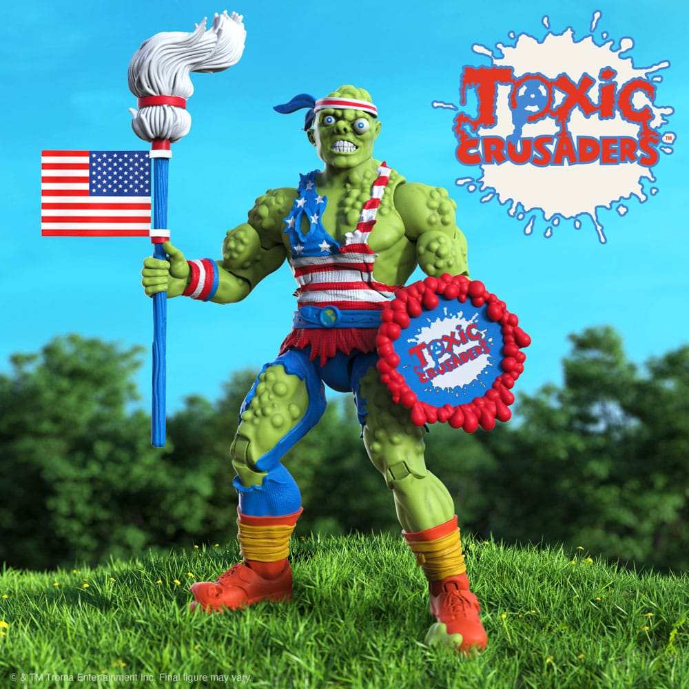 Toxic Crusaders Ultimates Actionfigur Toxie (Vintage Toy America) 18 cm - Smalltinytoystore