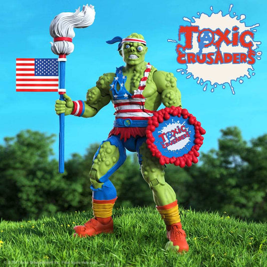 Toxic Crusaders Ultimates Actionfigur Toxie (Vintage Toy America) 18 cm - Smalltinytoystore