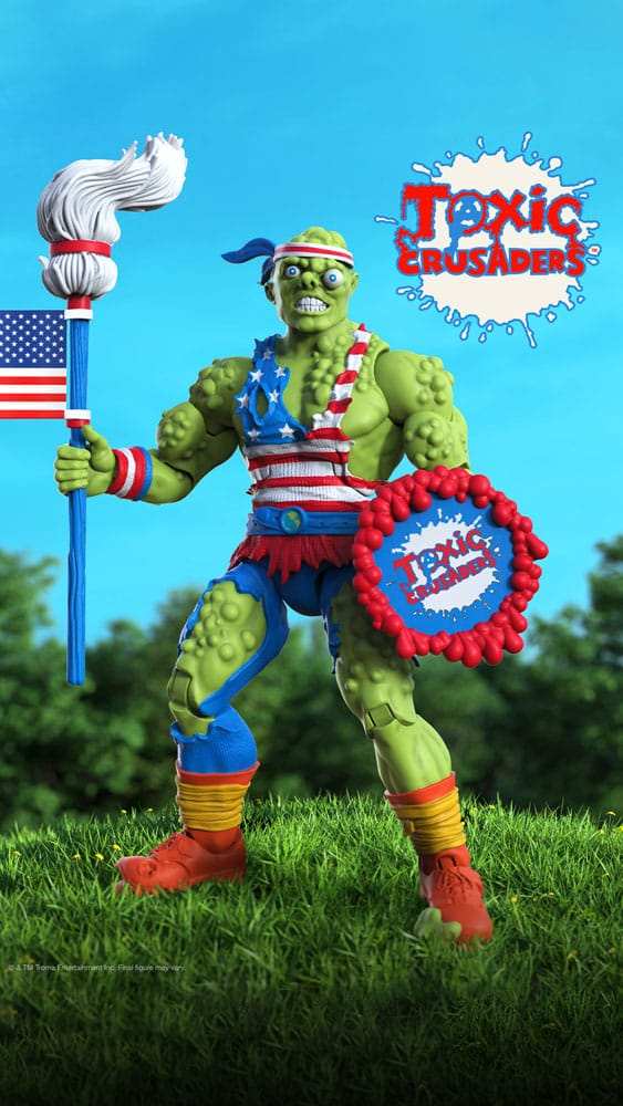 Toxic Crusaders Ultimates Actionfigur Toxie (Vintage Toy America) 18 cm - Smalltinytoystore