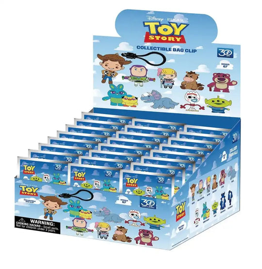 Toy Story 3D PVC-Taschenanhänger 30th Anniversary Series 67 Display (24) - Smalltinytoystore