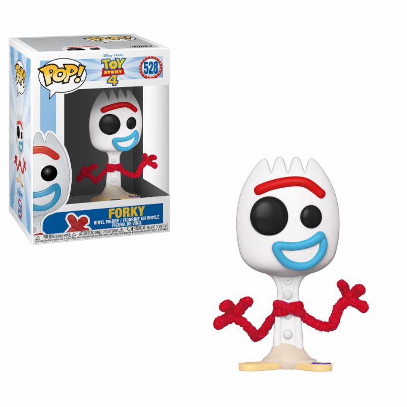 Toy Story 4 POP! Disney Vinyl Figur Forky 9 cm - Smalltinytoystore