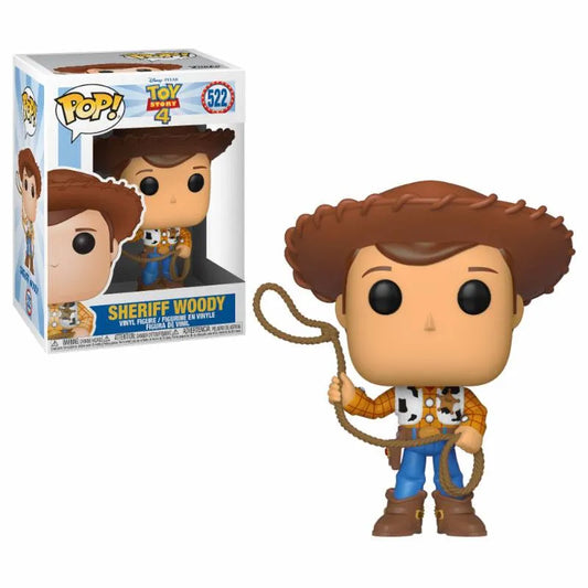 Toy Story 4 POP! Disney Vinyl Figur Woody 9 cm - Smalltinytoystore