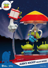 Toy Story D-Stage PVC Diorama Alien's Rocket Deluxe Edition 15 cm - Smalltinytoystore
