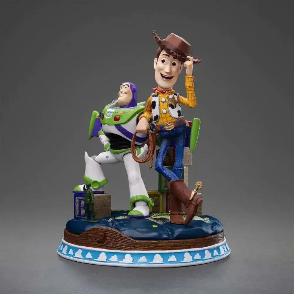 Toy Story Deluxe Art Scale Statue 1/10 Buzz & Woody 38 cm - Smalltinytoystore