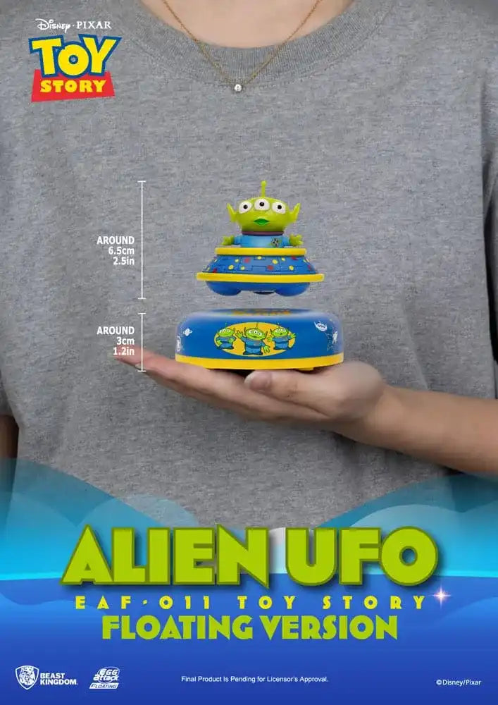 Toy Story Egg Attack Schwebe-Modell Alien UFO 6 cm