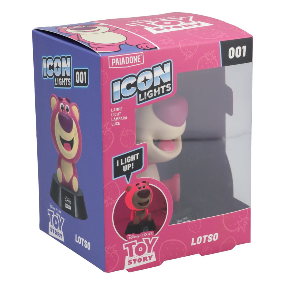 Toy Story Icons Leuchte Lotso Huggin Bear 11 cm - Smalltinytoystore