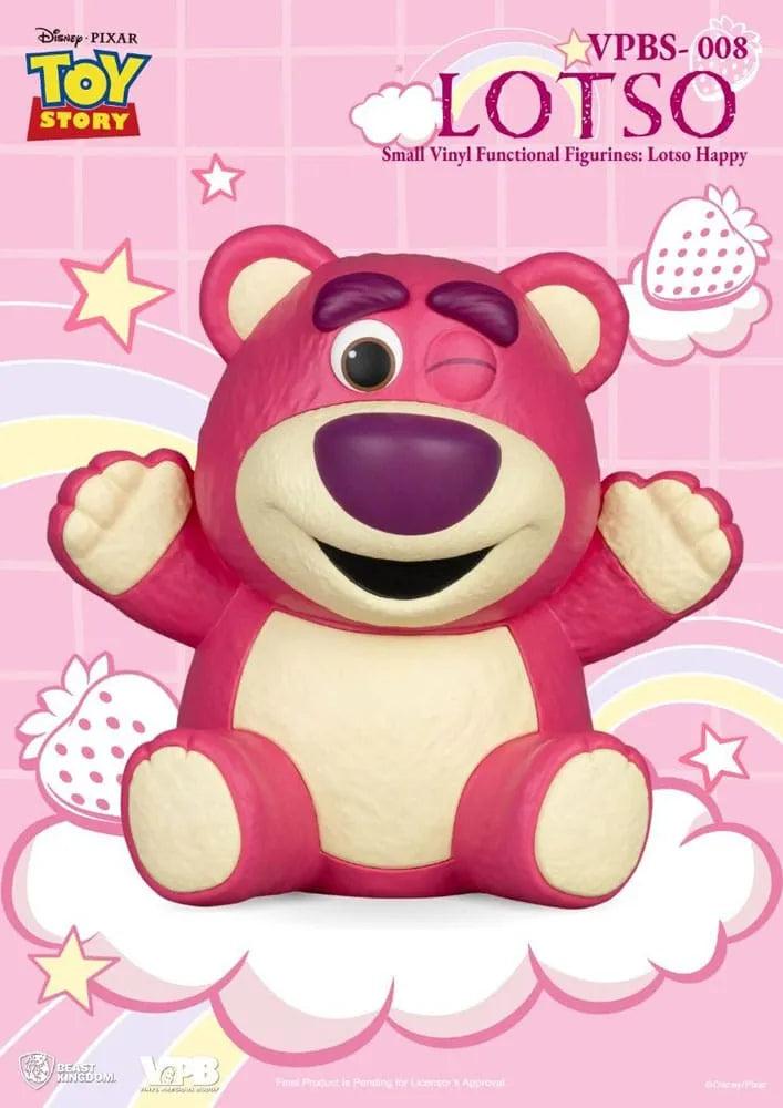 Toy Story Piggy Vinyl Spardose Lotso Glückliche Vers. 25 cm - Smalltinytoystore