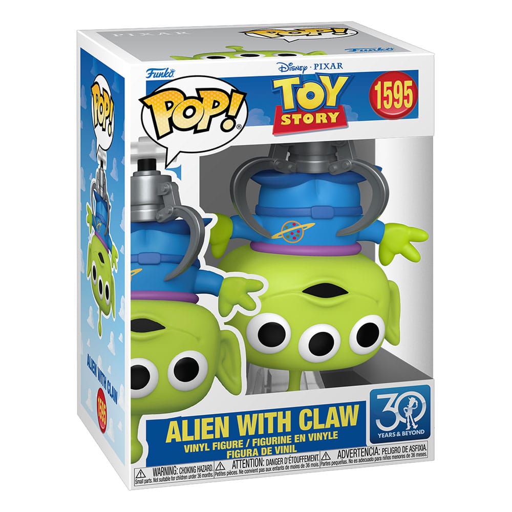 Toy Story POP! Disney Vinyl Figuren Alien with Claw (30th Anniversary) 9 cm - Smalltinytoystore